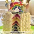 Tarta arco&iacute;ris con thermomix