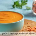 papilla de lentejas rojas para bebes con thermomix