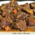 Venado en salsa con thermomix