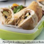 Minicalzone de calabacin y tomates secos con thermomix