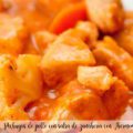 Pechugas de pollo con salsa de zanahoria con Thermomix