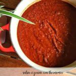 salsa vizcaina con thermomix