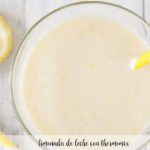 Limonada de leche con thermomix
