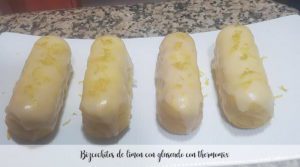 Pan di spagna al limone con glassa Bimby