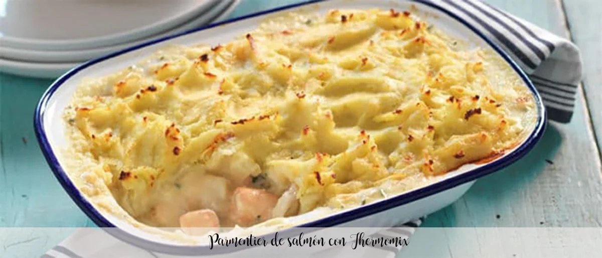 Parmentier di salmone con Bimby