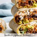Burritos de frijoles y arroz con Thermomix