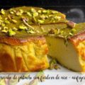 Cheesecake de pistacho con freidora de aire - airfryer