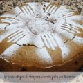 Bizcocho integral de manzanas caramelizadas con thermomix