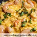 Huevos revueltos con gambas con Thermomix