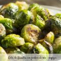 Coles de Bruselas con freidora de aire - airfryer