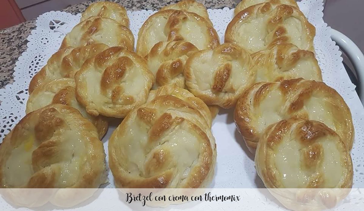 Bretzel con crema con Bimby