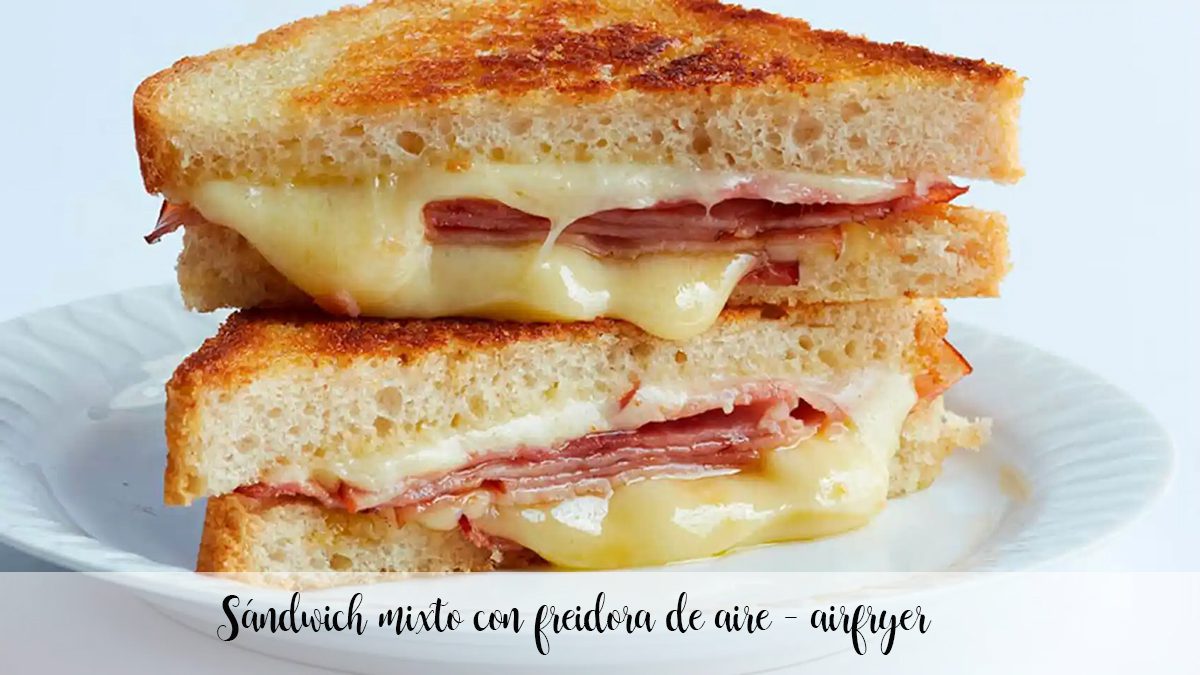Panino misto con friggitrice ad aria – airfryer Panino misto con friggitrice ad aria – airfryer