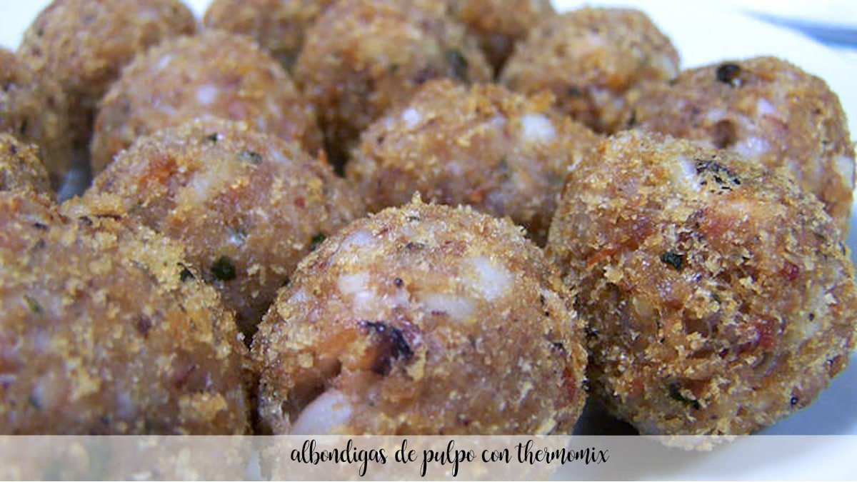 Polpette di polpo con Bimby