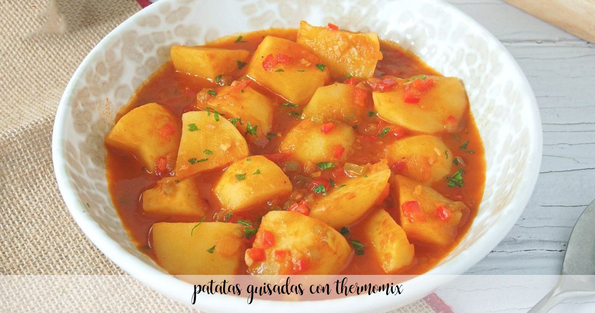 patate stufate con Bimby