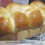 Pan brioche con leche condensada con thermomix