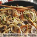 Fideos asi&aacute;ticos salteados con Thermomix