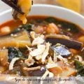 Sopa de miso con garbanzos con Thermomix