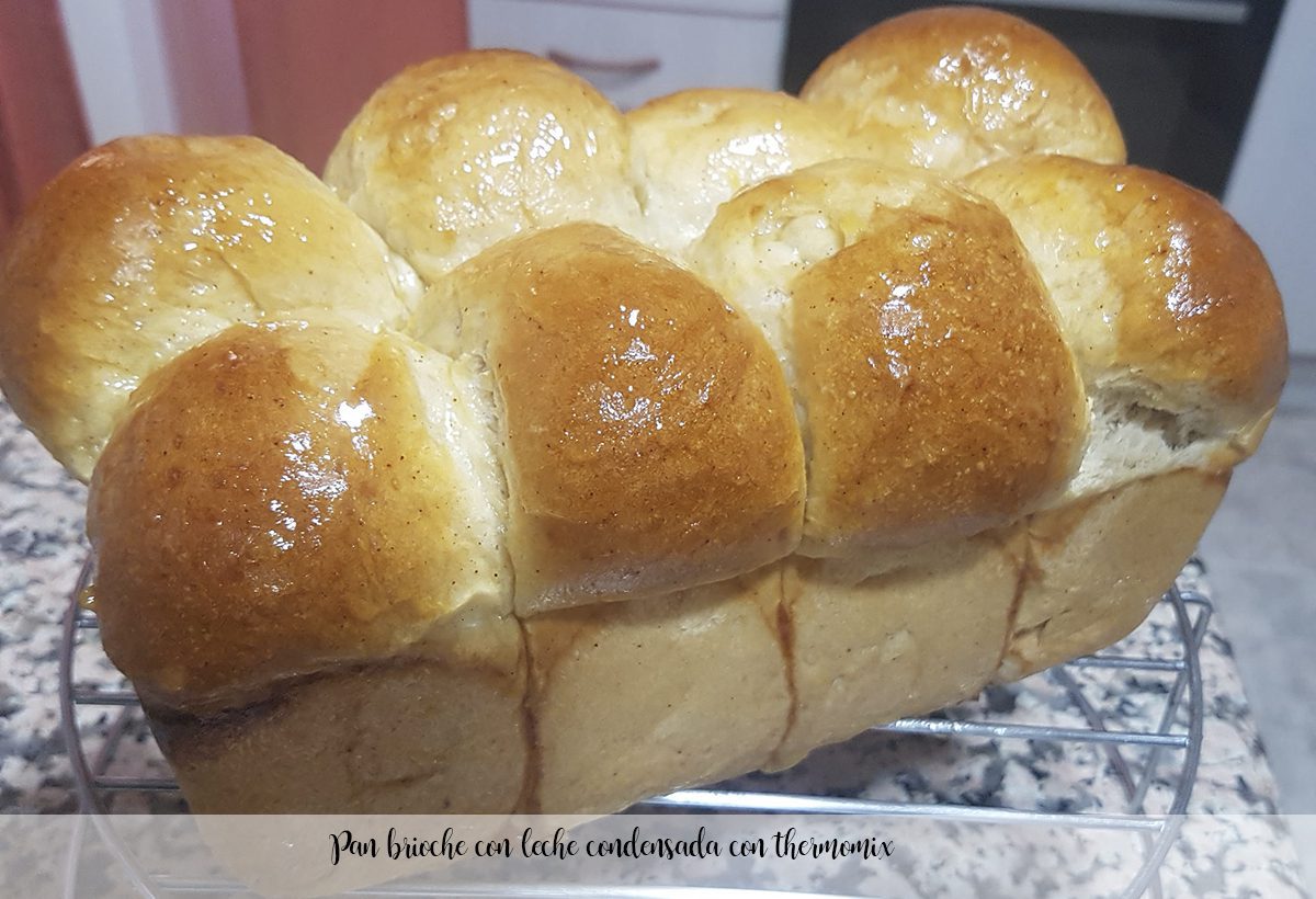 Pan brioche con latte condensato con Bimby