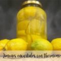 Limones encurtidos con thermomix