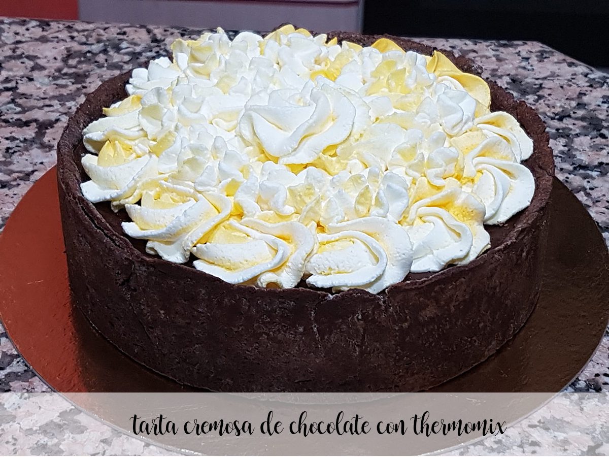 torta cremosa al cioccolato con Bimby