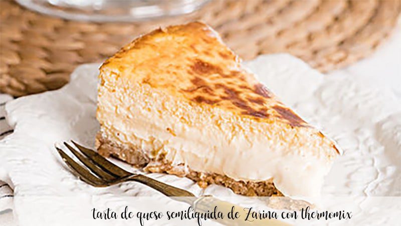 Cheesecake semiliquida di Zarina con Bimby Cheesecake semiliquida di Zarina con Bimby