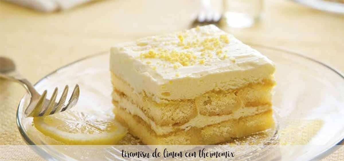 tiramisù al limone con Bimby