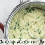 Risotto de ajo silvestre con Thermomix