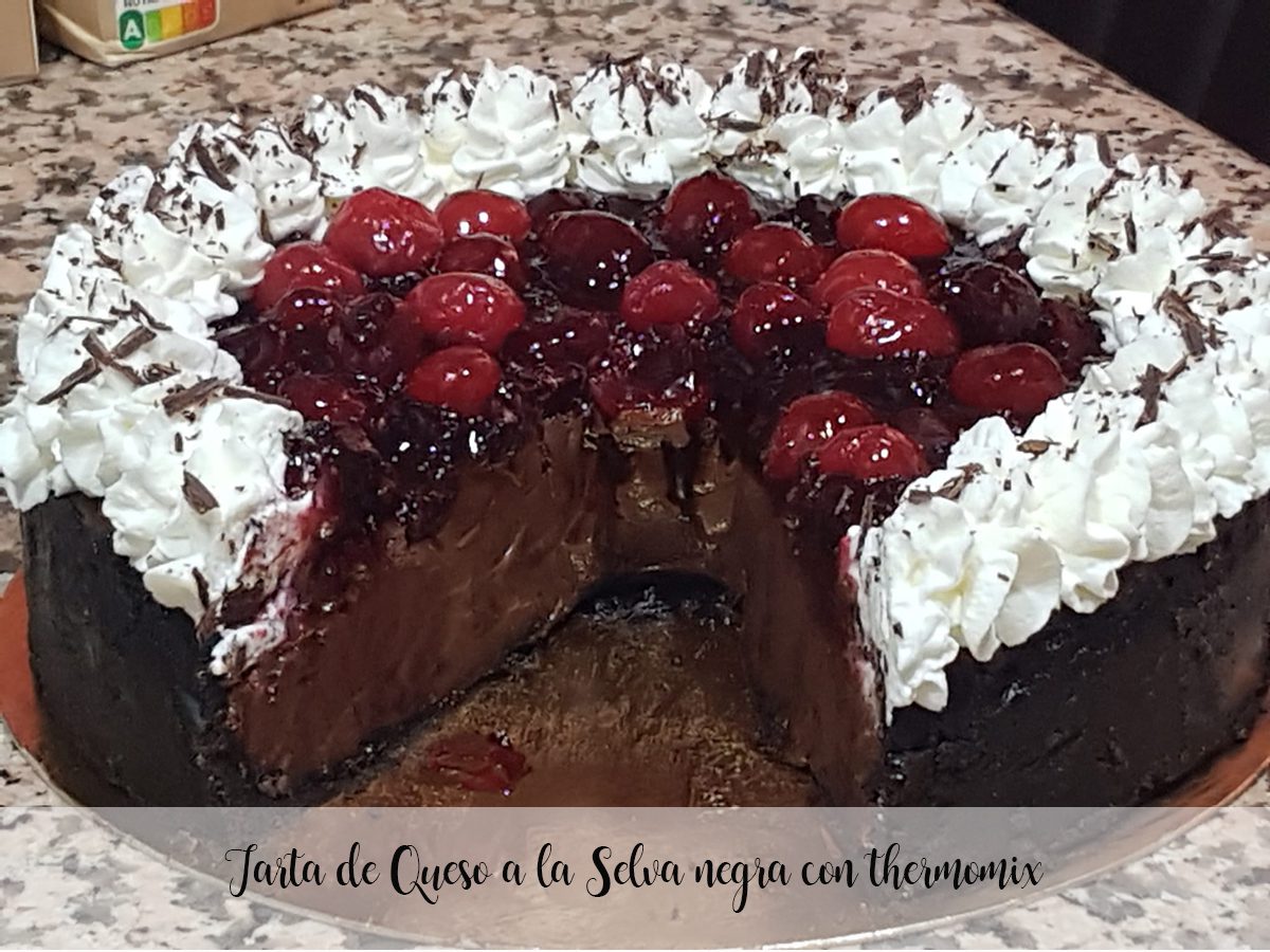 Cheesecake della Foresta Nera con Bimby