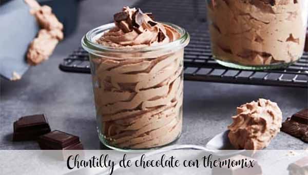 Chantilly al cioccolato con Bimby
