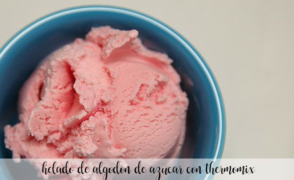 Gelato allo zucchero filato Bimby