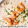 Langostinos al horno en salsa de pimienta con Thermomix