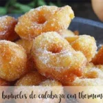 Bu&ntilde;uelos de calabaza con thermomix