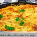 Frittata de patatas y cebolla con freidora de aire - airfryer