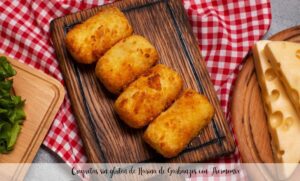 Croquetas sin gluten de Harina de Garbanzos con Thermomix
