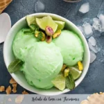 Helado de lima con Thermomix