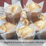Magdalenas de turr&oacute;n blando de cacahuete con thermomix