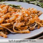 Repollo de ajo y piment&oacute;n con Thermomix