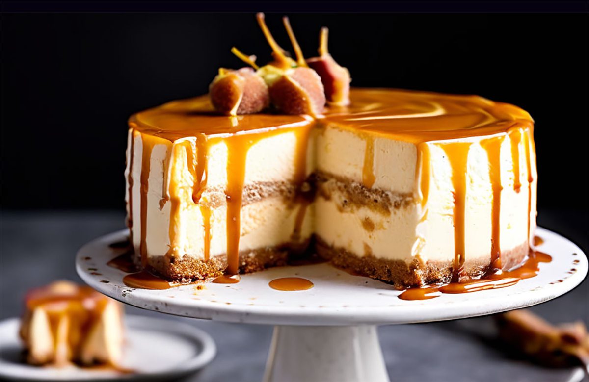 Cheesecake al caramello con Bimby