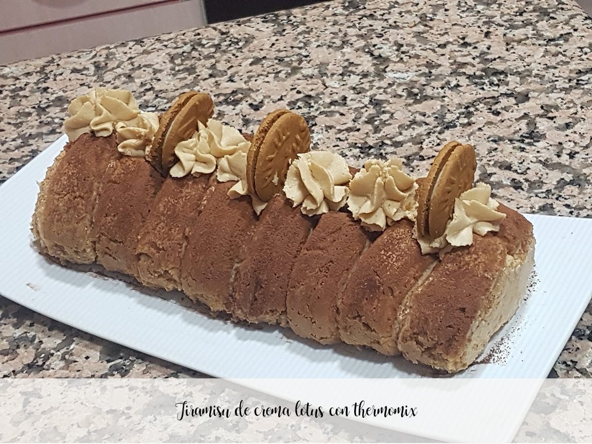 Tiramis&ugrave; alla crema di loto con Bimby