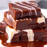 Barrette al caramello e crema al cioccolato crudo con Bimby