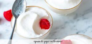 Schiuma di yogurt con Bimby