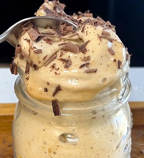 cremoso caffè e gelato alla banana con Bimby