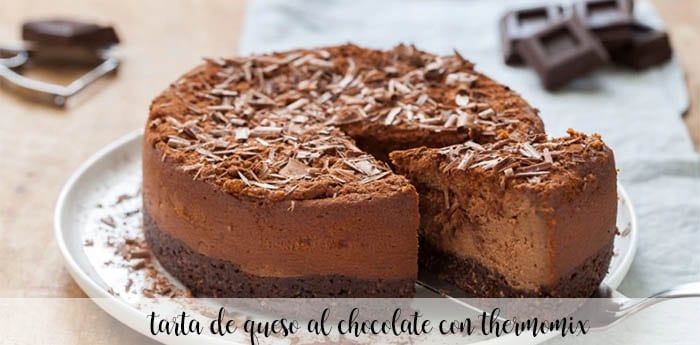 Cheesecake al cioccolato con Bimby