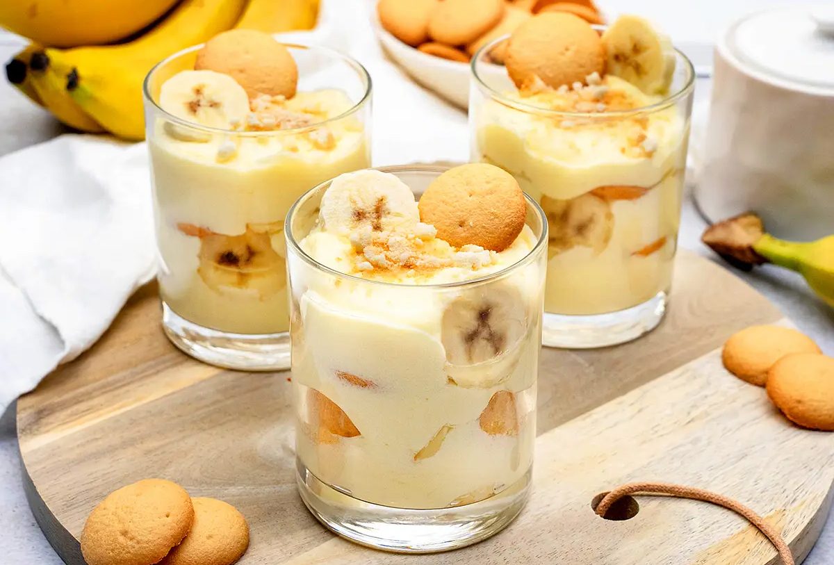 Budino alla banana virale su Instagram con Bimby