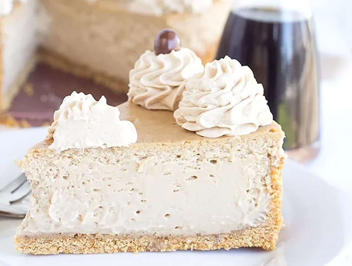 Torta Di Formaggio E Caff&egrave;