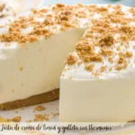 Torta con crema al limone e biscotti con Bimby