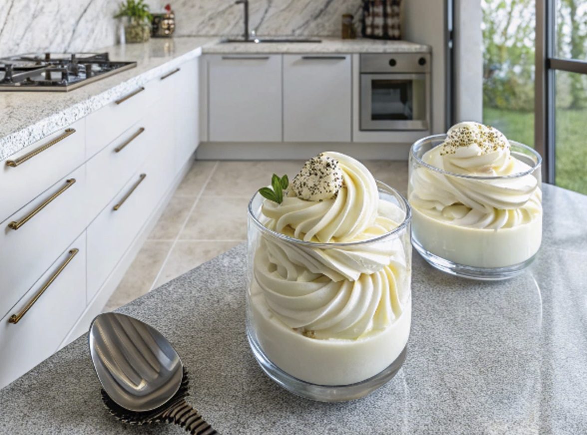 Mousse Al Cioccolato Bianco Facile (Bimby)