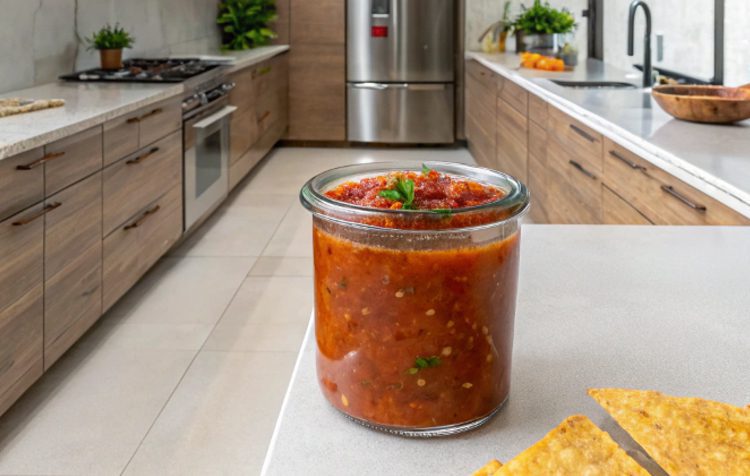 Pomodoro piccante e salsa Jalape&ntilde;o (Thermomix)
