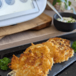 Patate buñuelos grattugiate con thermomix