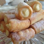 Crema canutillos con thermomix